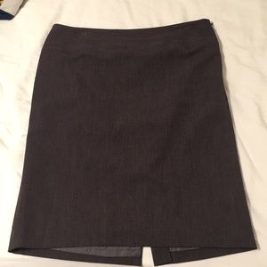Grey pencil skirt, like new!